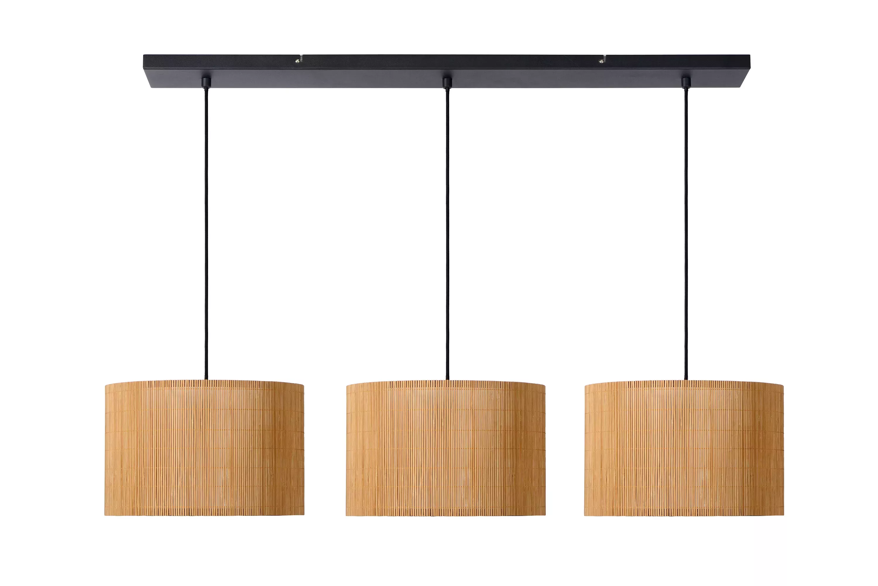 Lampa wisząca jasne drewno MAGIUS 3xE27x40W wym: 155x110x32 cm Lucide