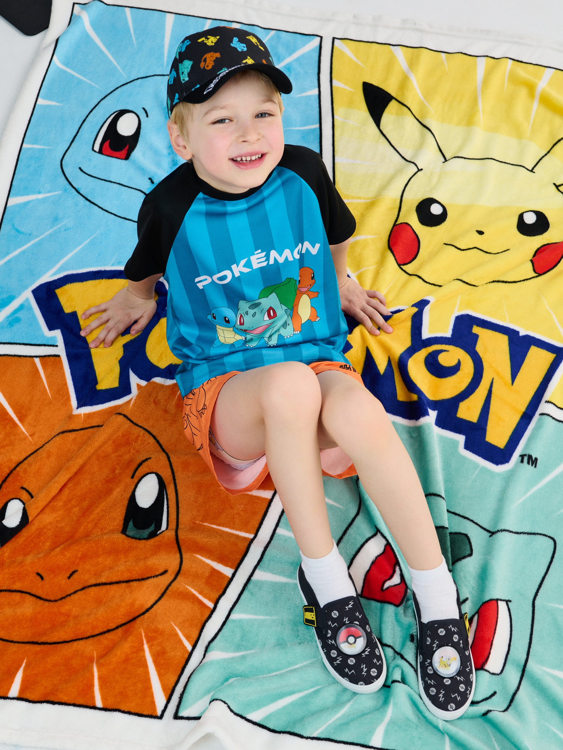 Koc dziecięcy Pokemon
