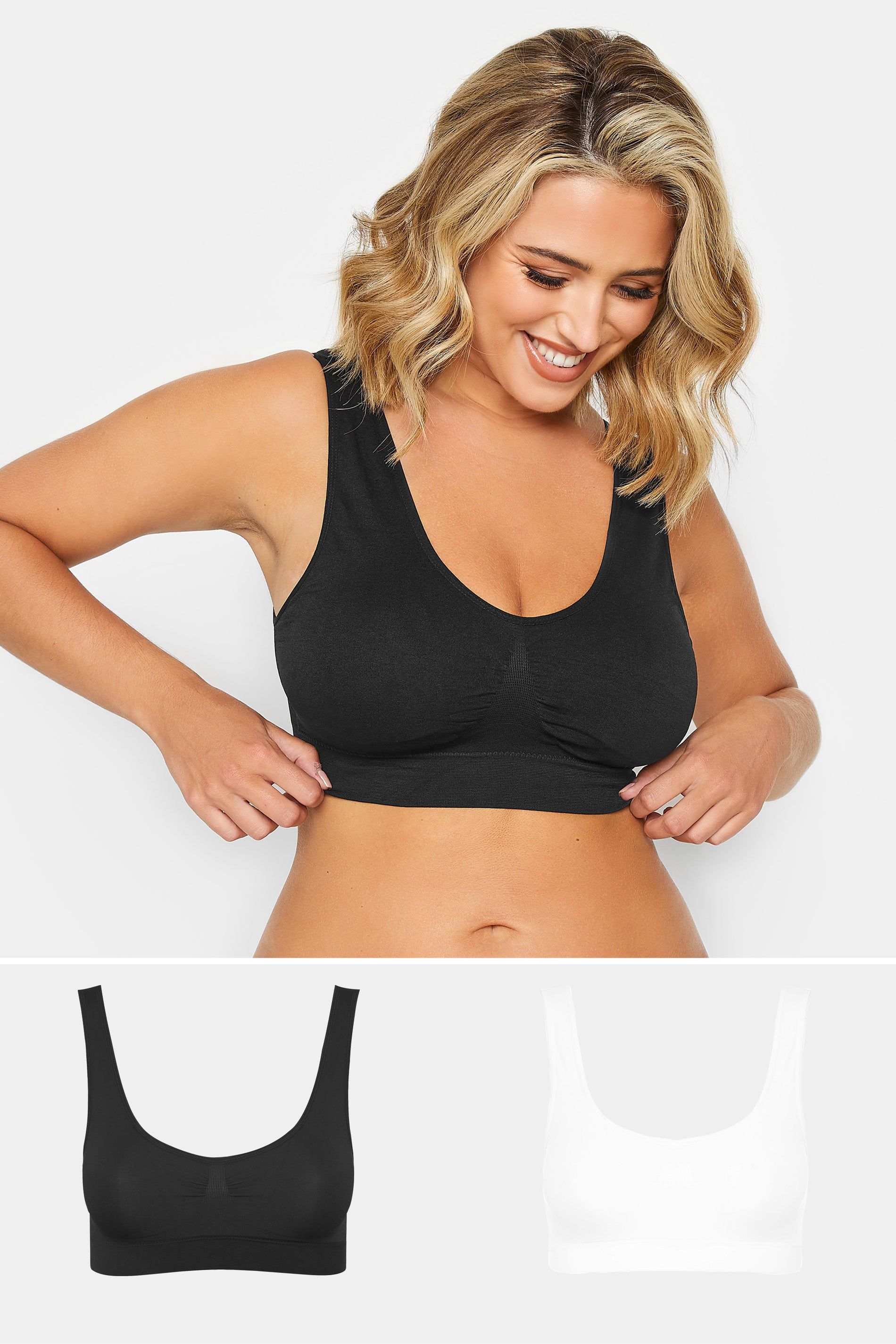 Yours 2 Pack Seamless Padded Bras