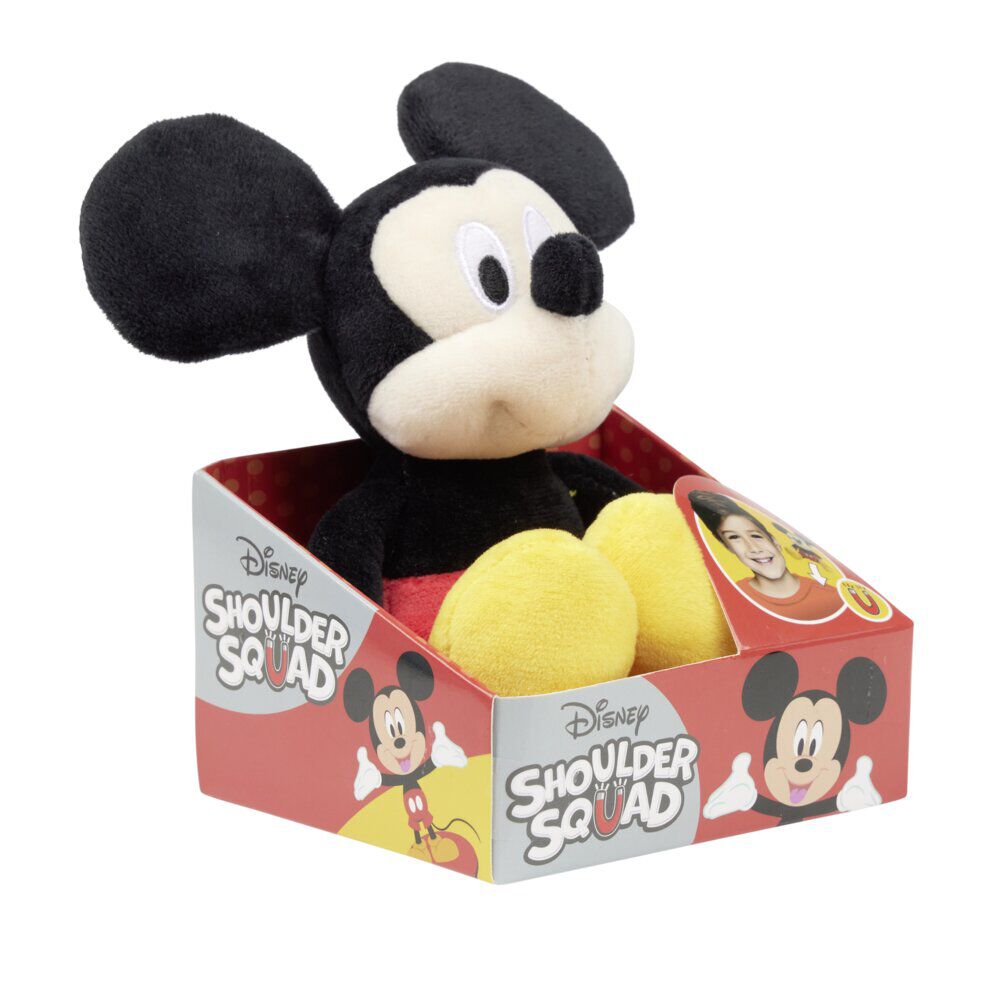 Peluche Disney aimantée épaule 11x9xH12cm (6 modèles)
