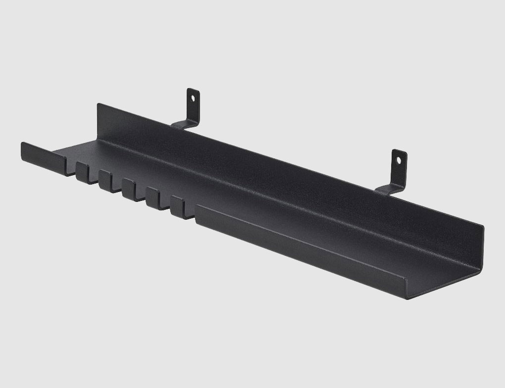 Regalboden Acoustic Schwarz, 30x6x4,4cm