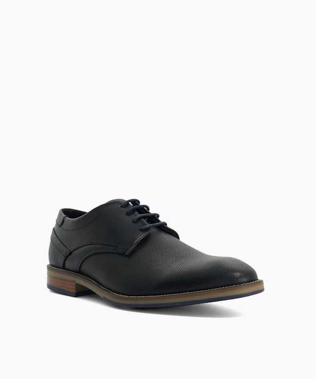 Bankley Black - Leather Oxford Shoes