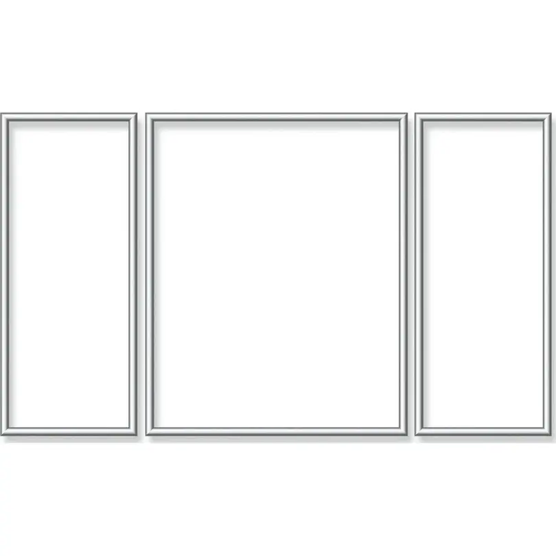 Bilderrahmen 3er-Set Triptychon