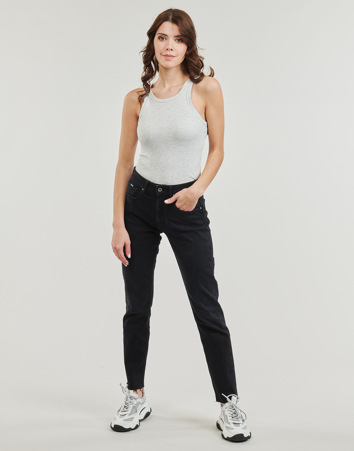 Pepe jeans - STRAIGHT JEANS HW - Jean