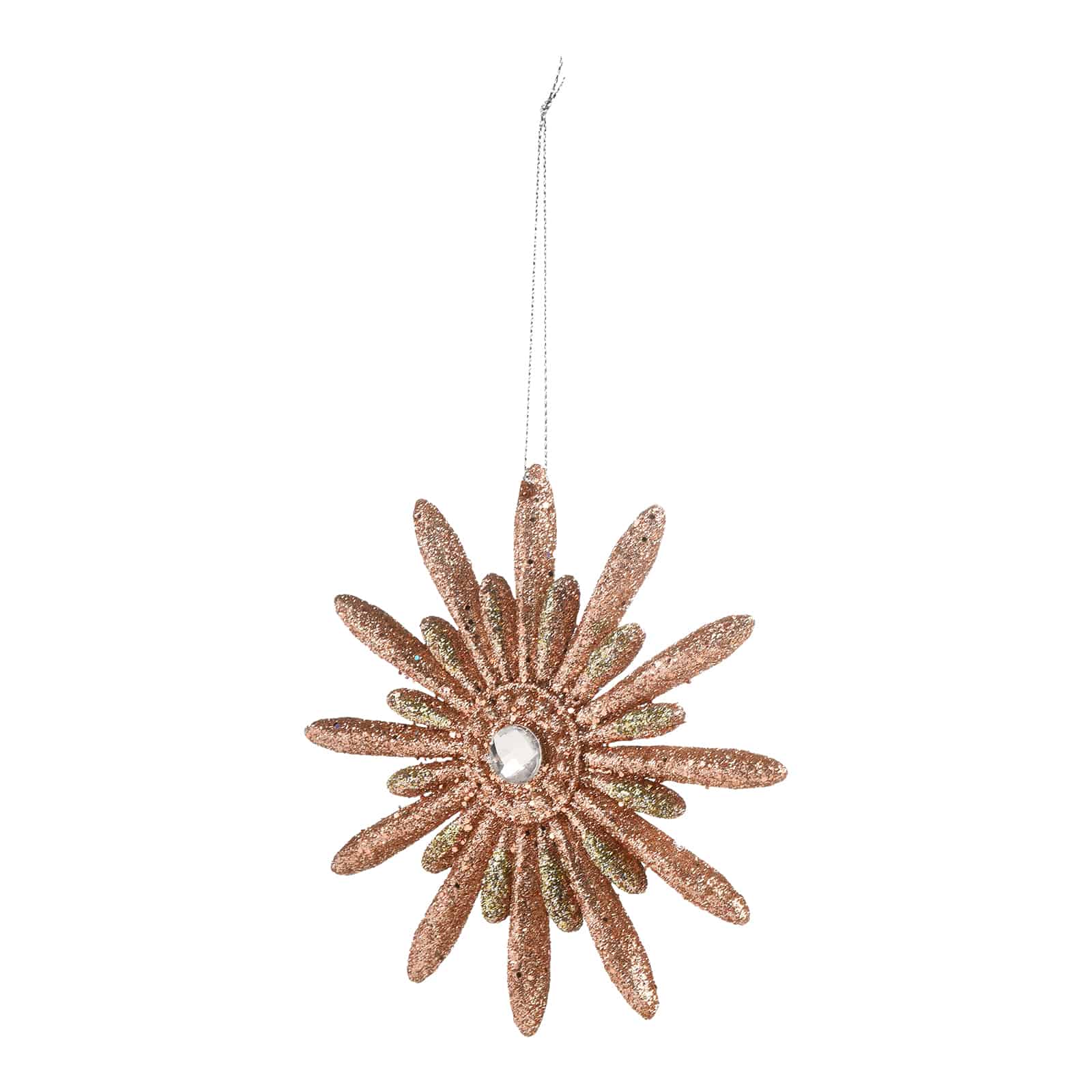 Deko-Anhänger Ornament Gold,B 120 x H 120 x T 20 mm