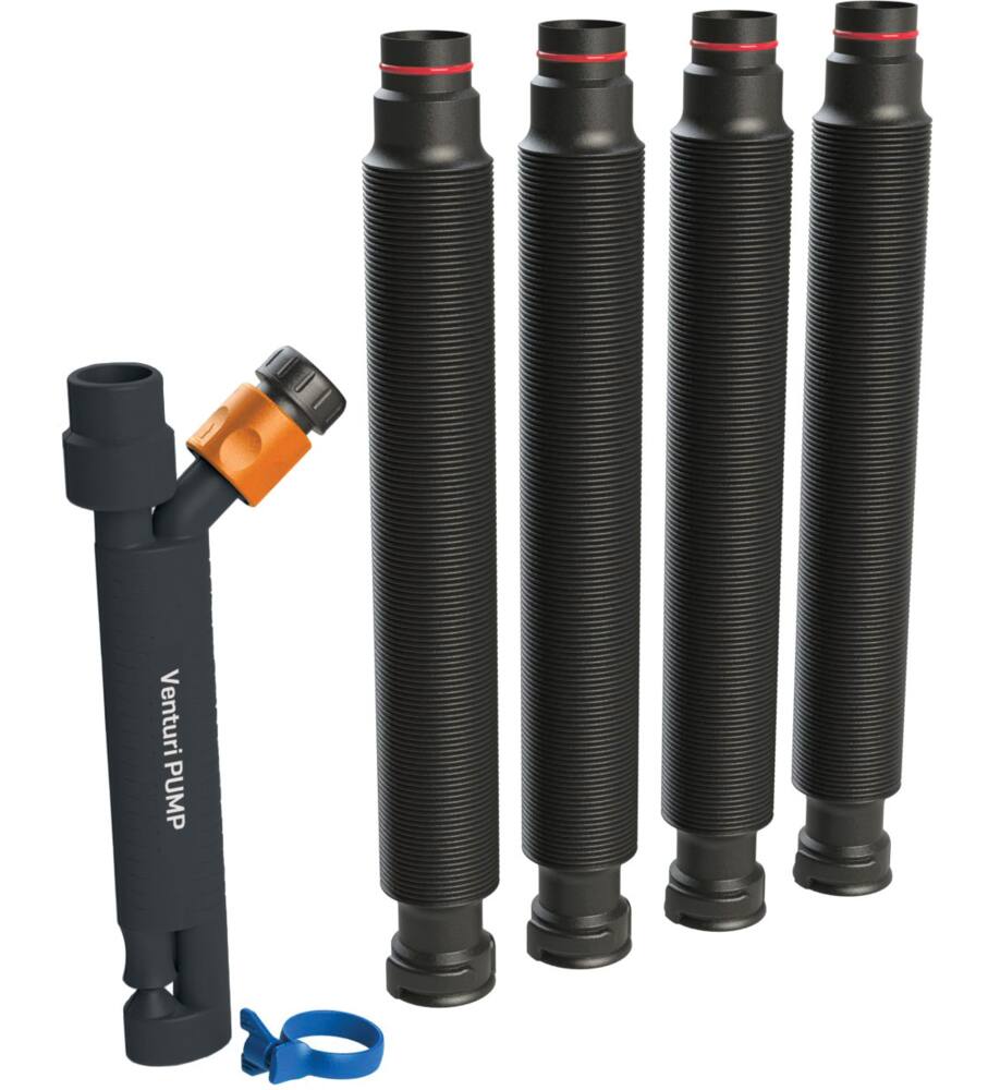 Venturi Manual Pump with Interlockable & Extendable Hoses