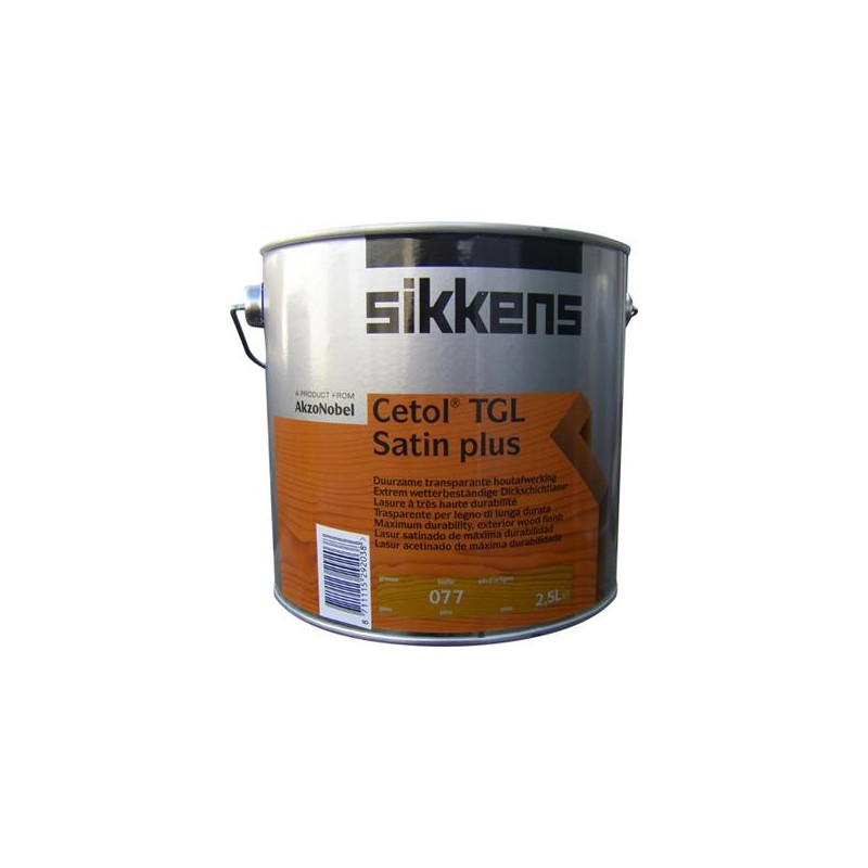 Lasure TGL Plus sapin satiné 2,5 L SIKKENS
