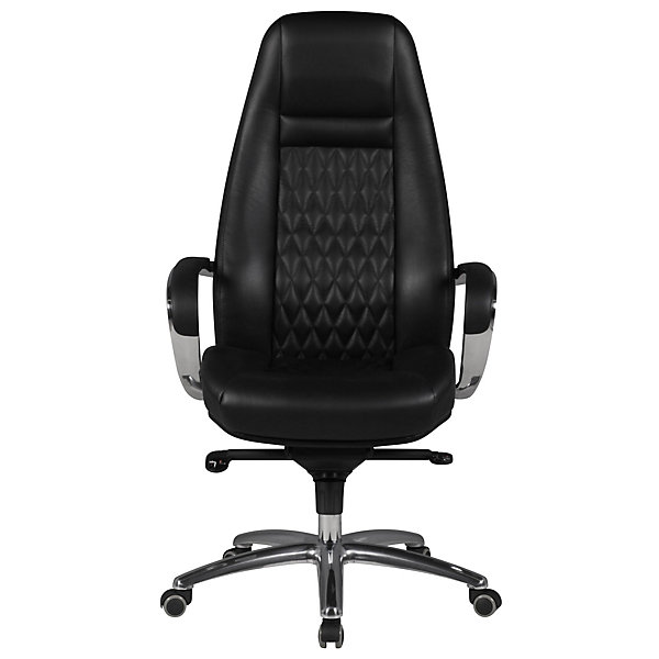 Design Chaise bureau Chaise exécutif Ergonomique Chaise de pivotant Cuir FineBuy