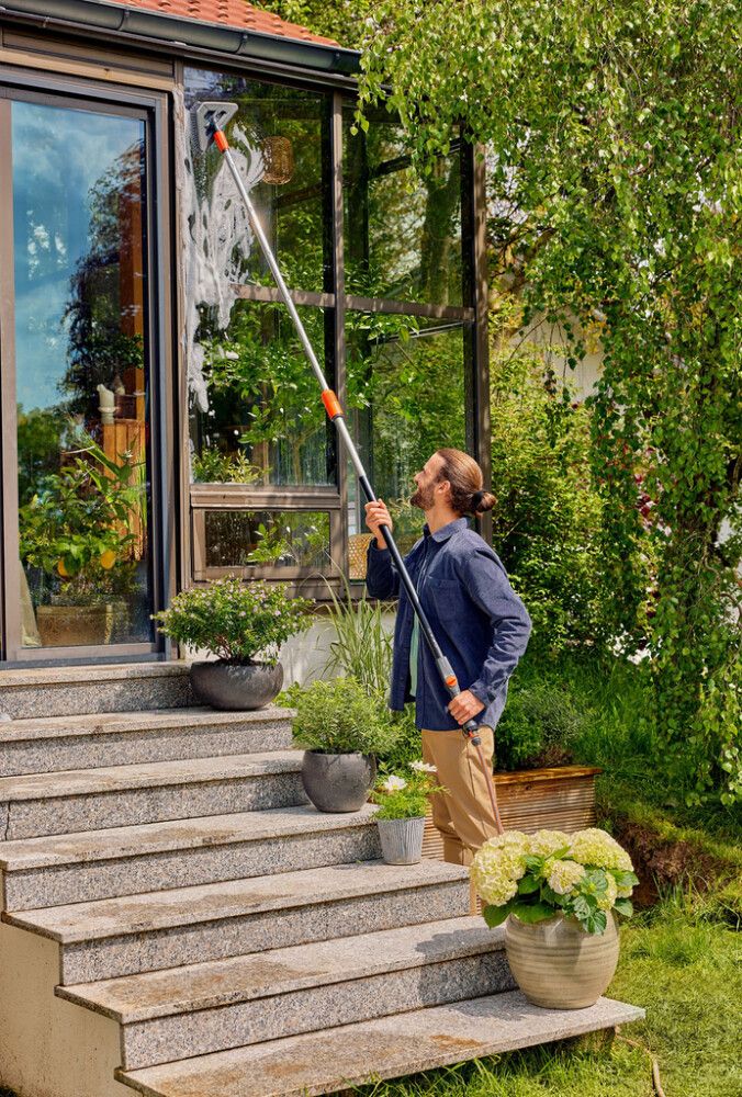VASKEBØRSTE GARDENA CLEANSYSTEM LEDDET