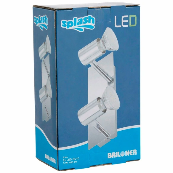 LED-Wandleuchte »SPLASH«, GU10, inkl. Leuchtmittel in warmweiß