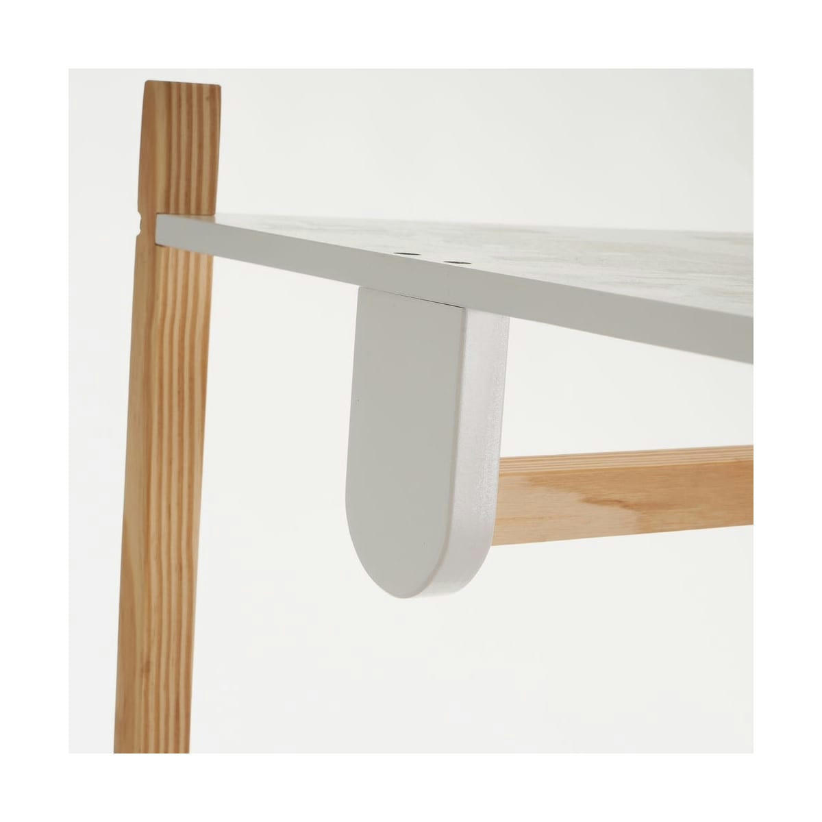 - Portant vêtements en bois + placard chambre enfant - 80x40x136cm