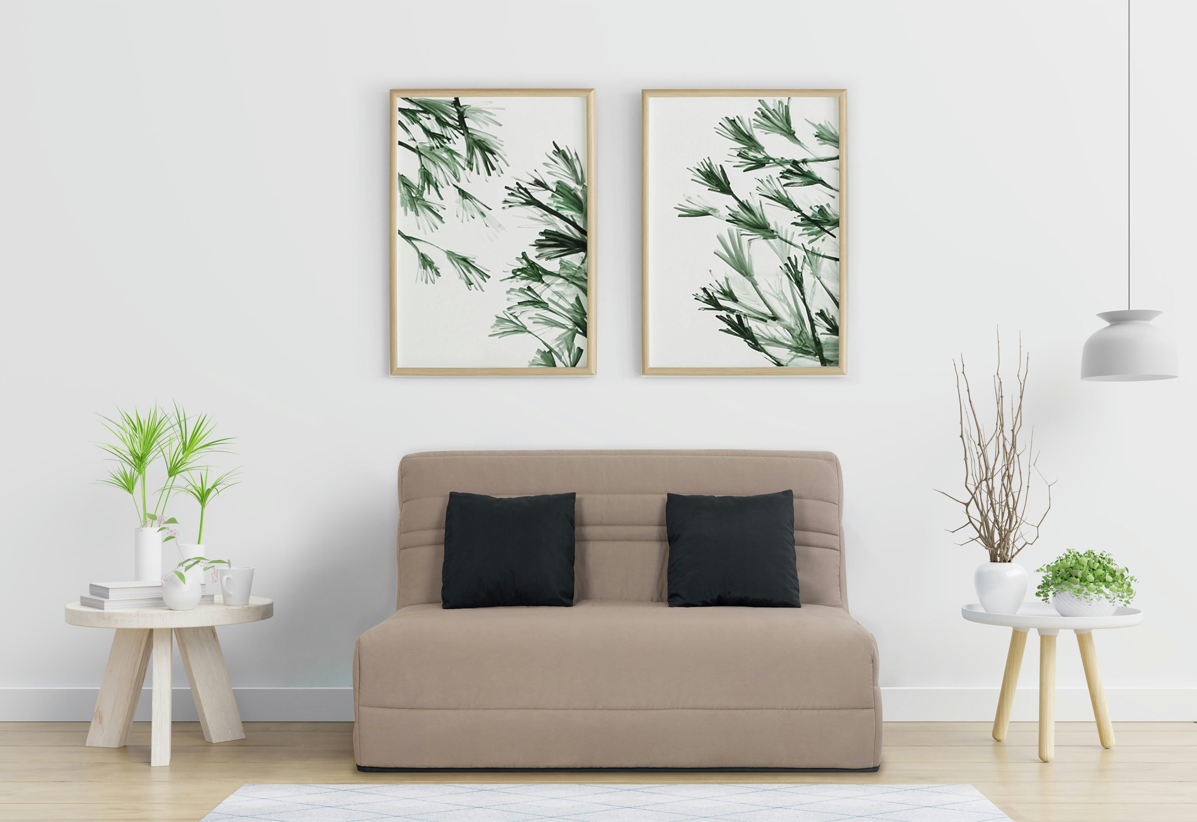 REIMS - Banquette CC REIMS 140x200, taupe