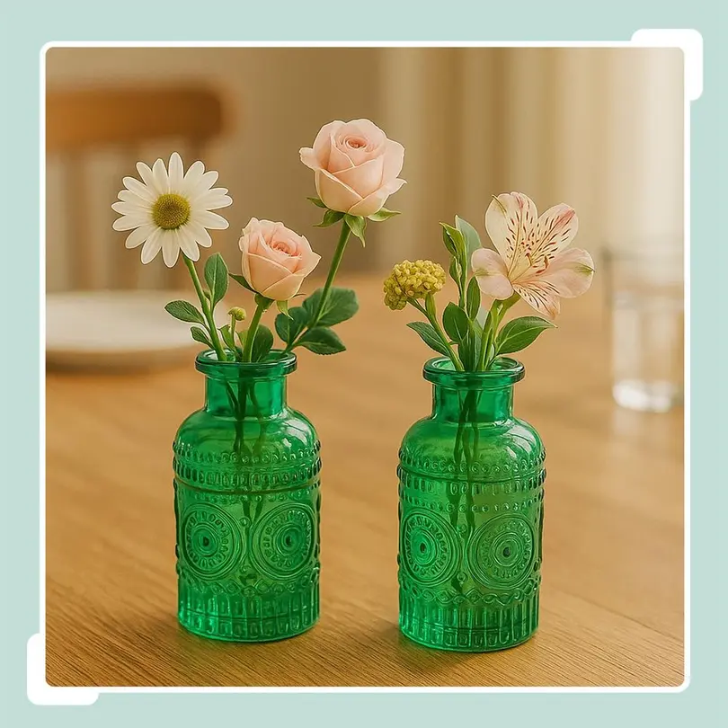 Vase 12er-Set relaxdays