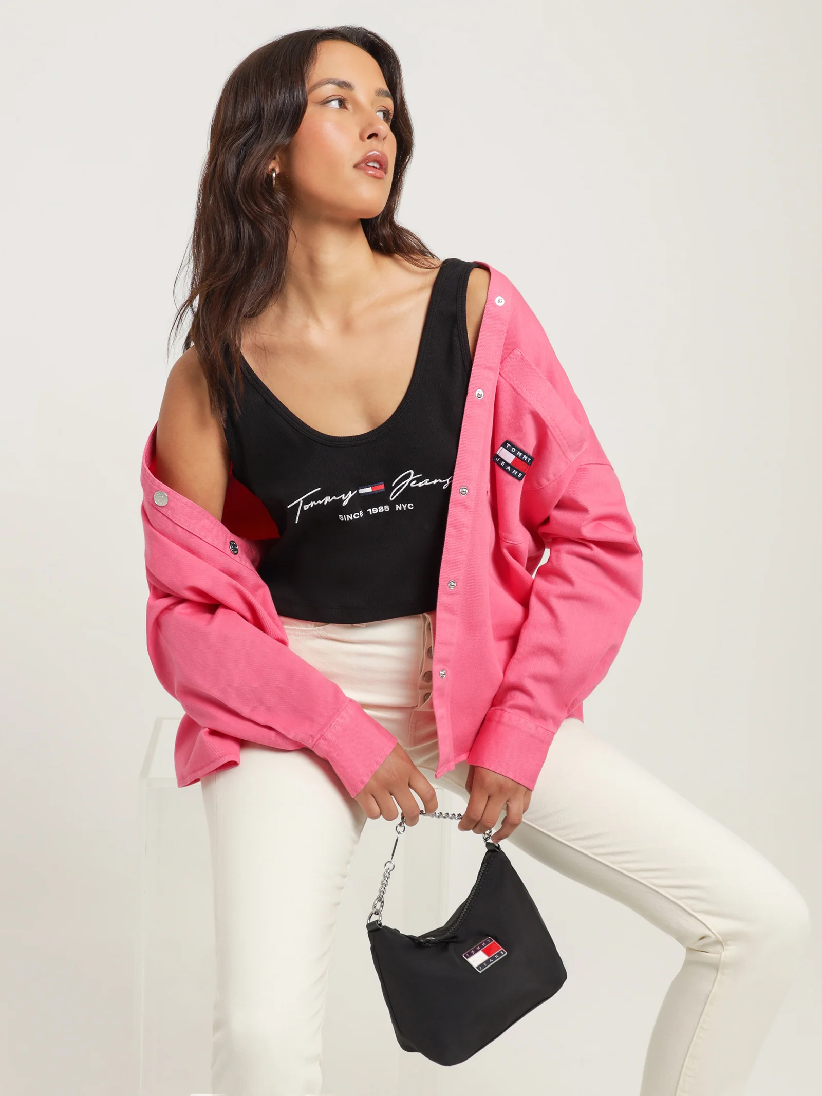 Script Linear Tank Top