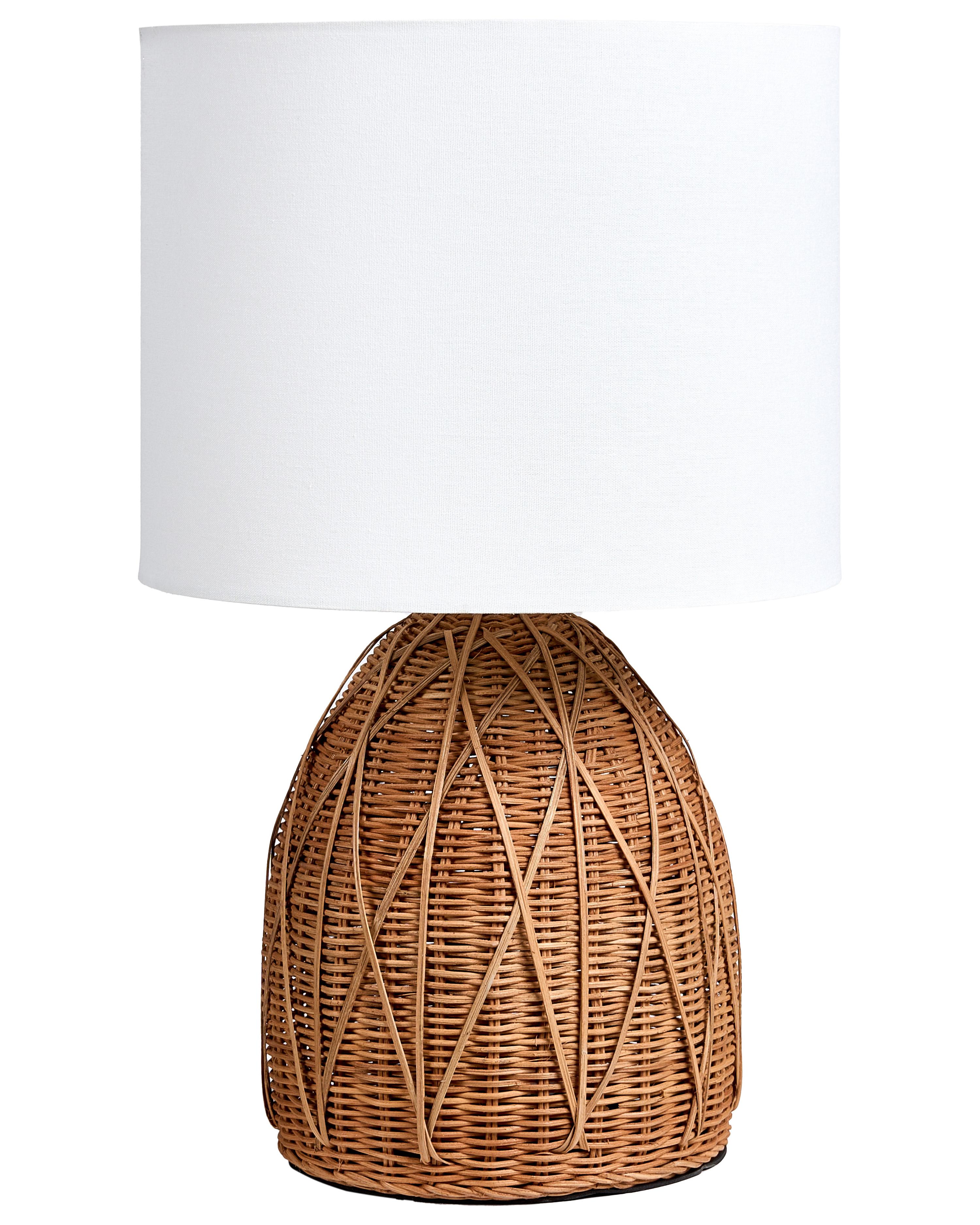 Table Lamp NILWALA Rattan Natural