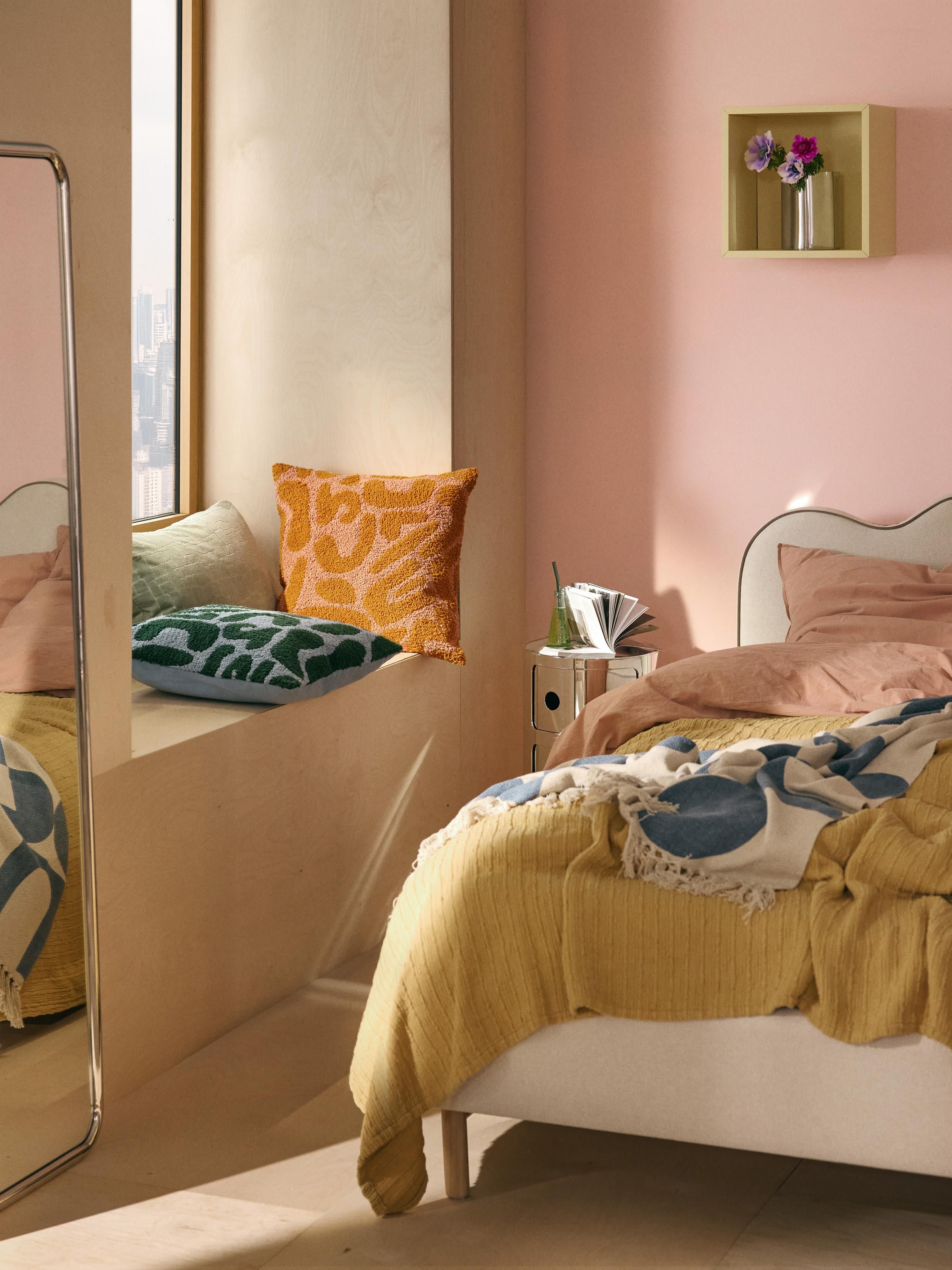 Handgemachte Kissenhülle Soma mit Loop-Tufting