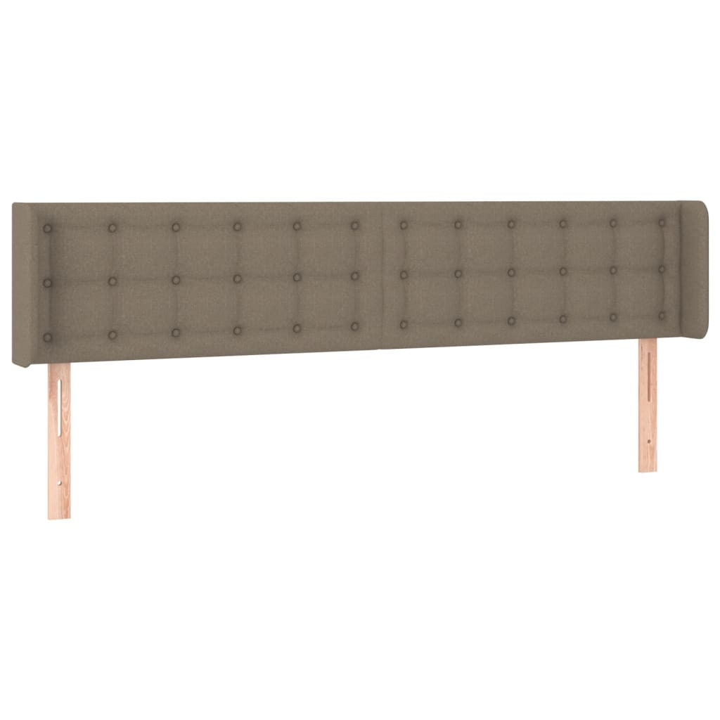VidaXL Zagłówek do łóżka z LED taupe