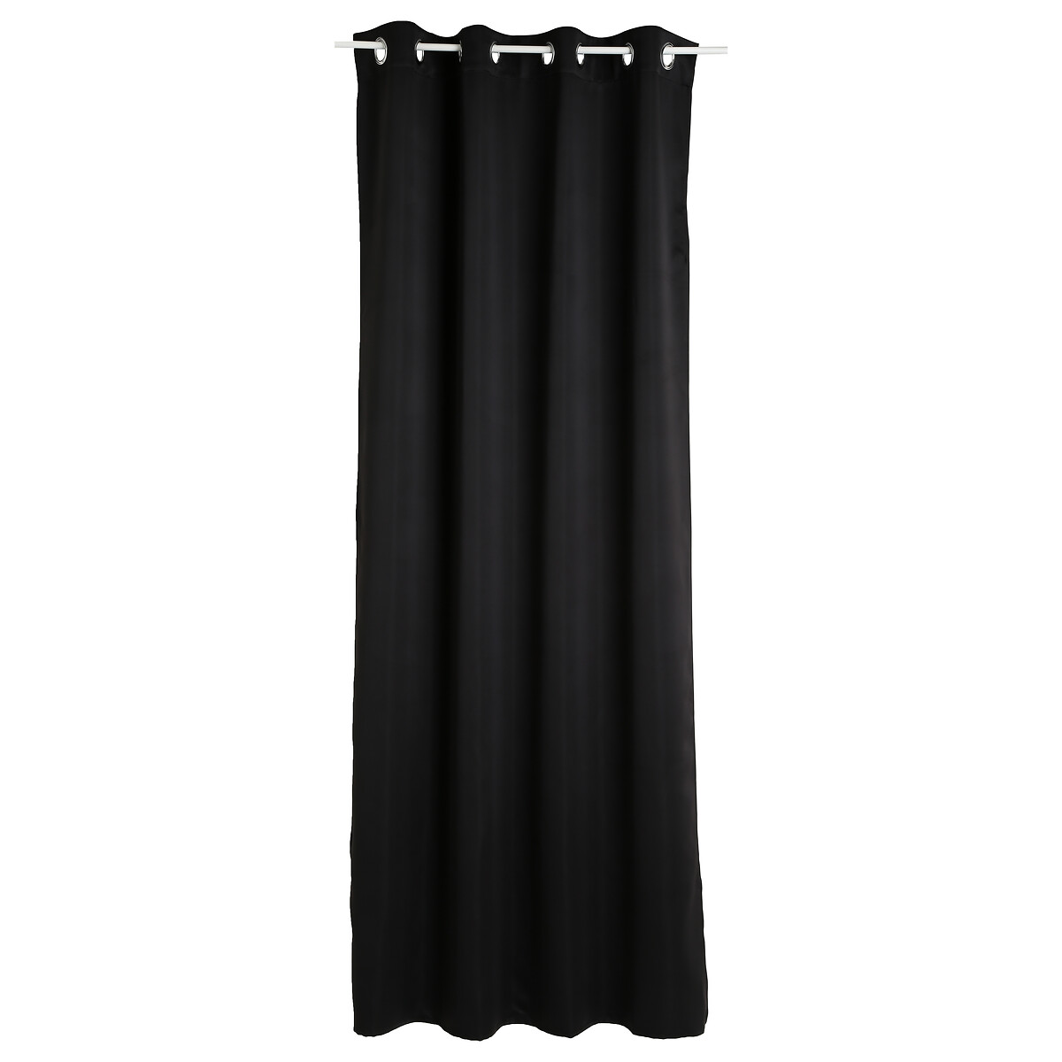 Cortina opaca preta 140x260cm