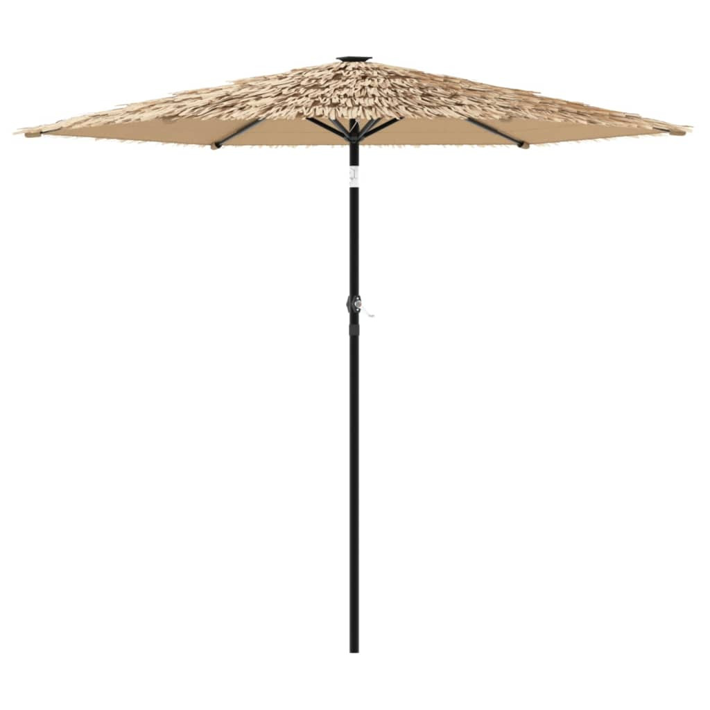 Parasol ogrodowy Brąz 223 x 223 x 213 cm vidaXL
