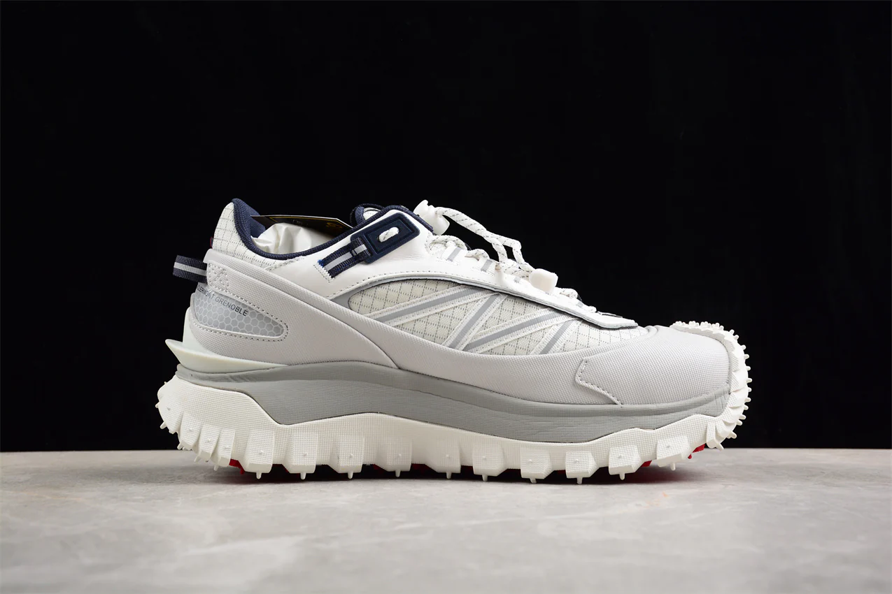 Moncler Trailgrip Gore-Tex Low Sneakers – White