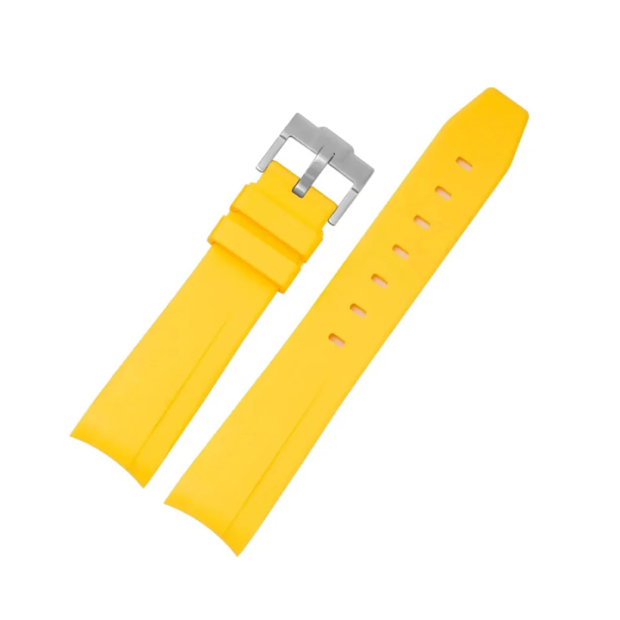 Omega – Seamaster –  Rubber Strap – Yellow