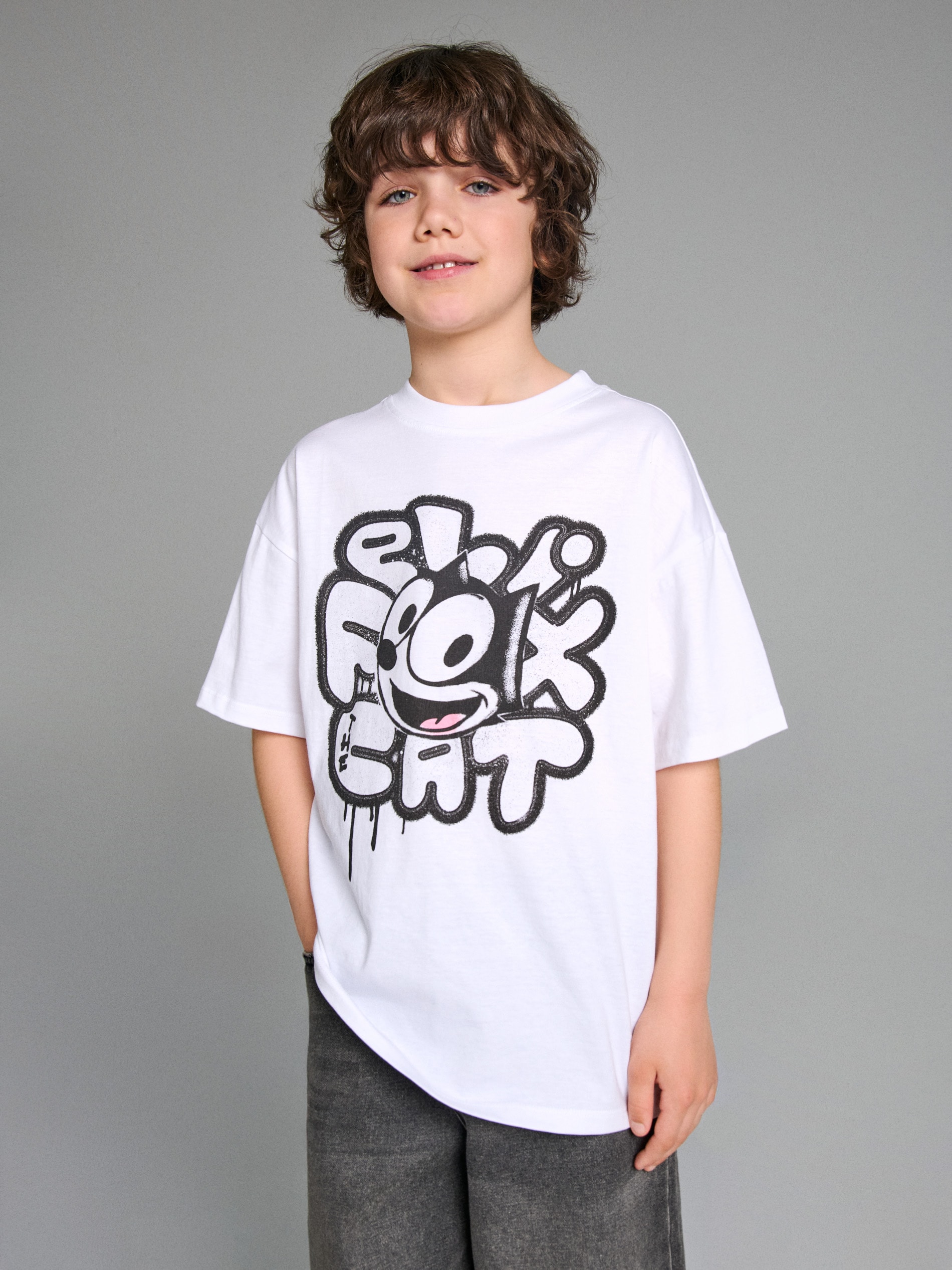 Koszulka z nadrukiem Felix the Cat