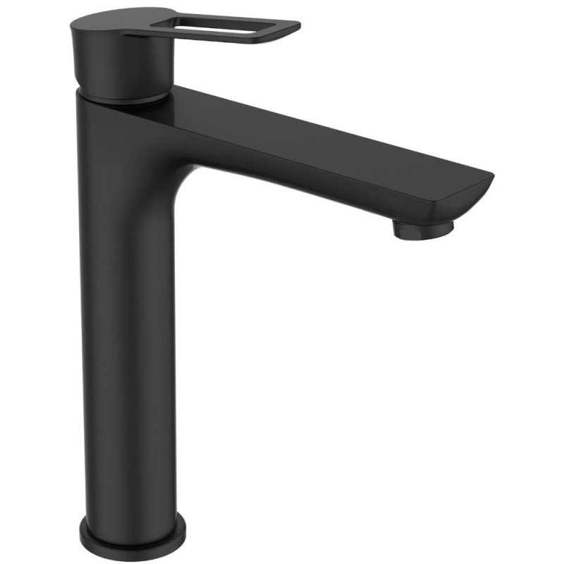 Mitigeur pour lavabo Nero noir mat AQUATRENDS