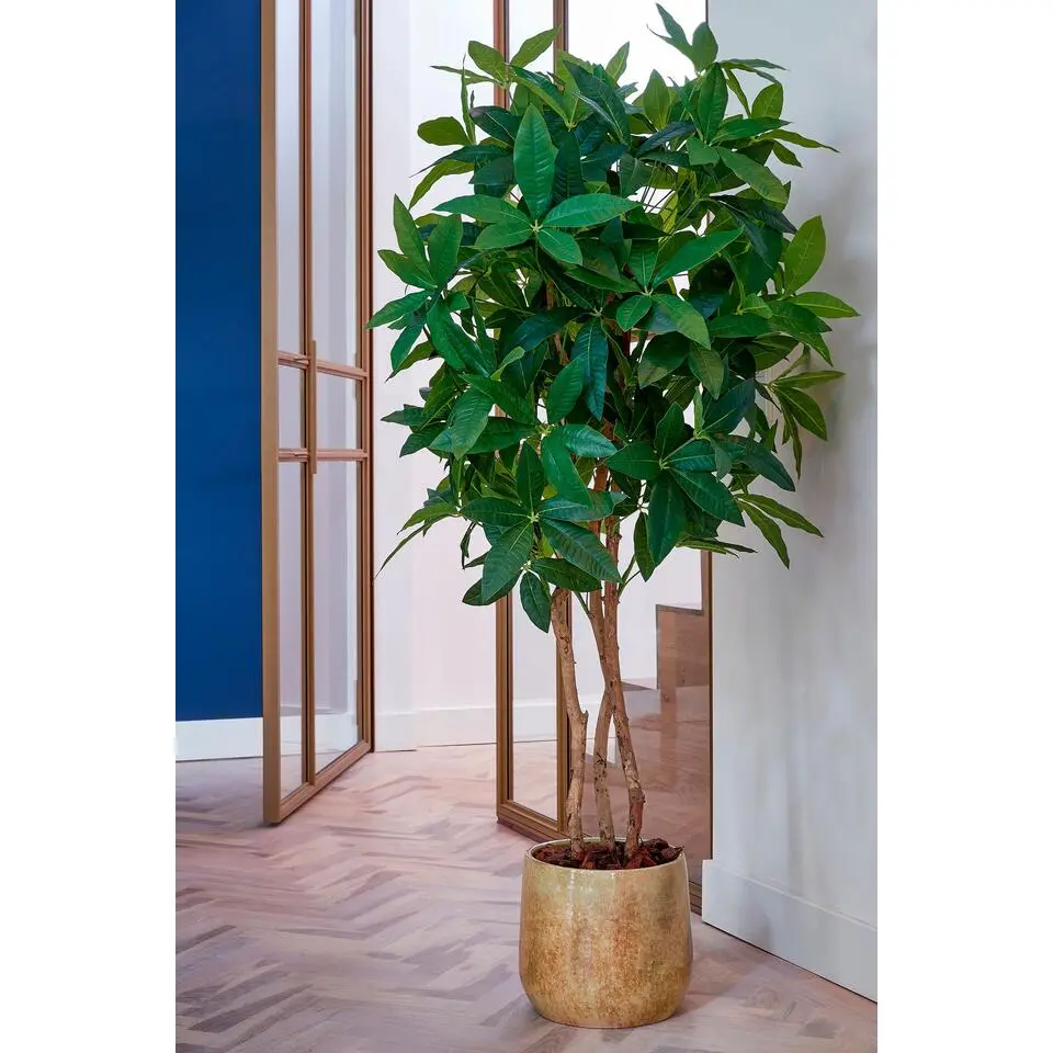 Mica Decorations Vingerplant in pot groen - h150xd70cm