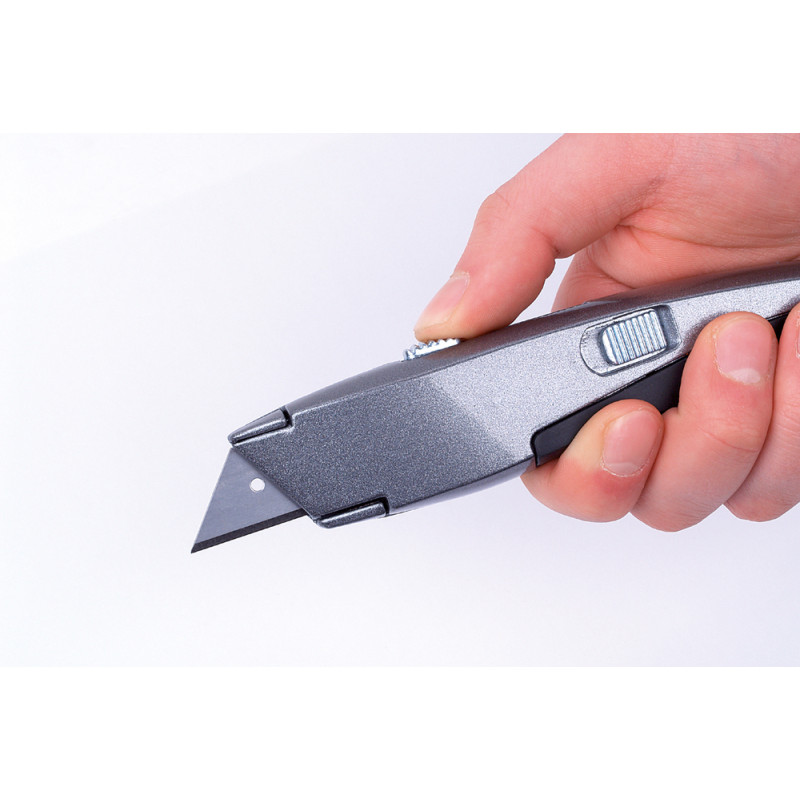 Cutter en aluminium à lame trapézoïdale WOLFCRAFT