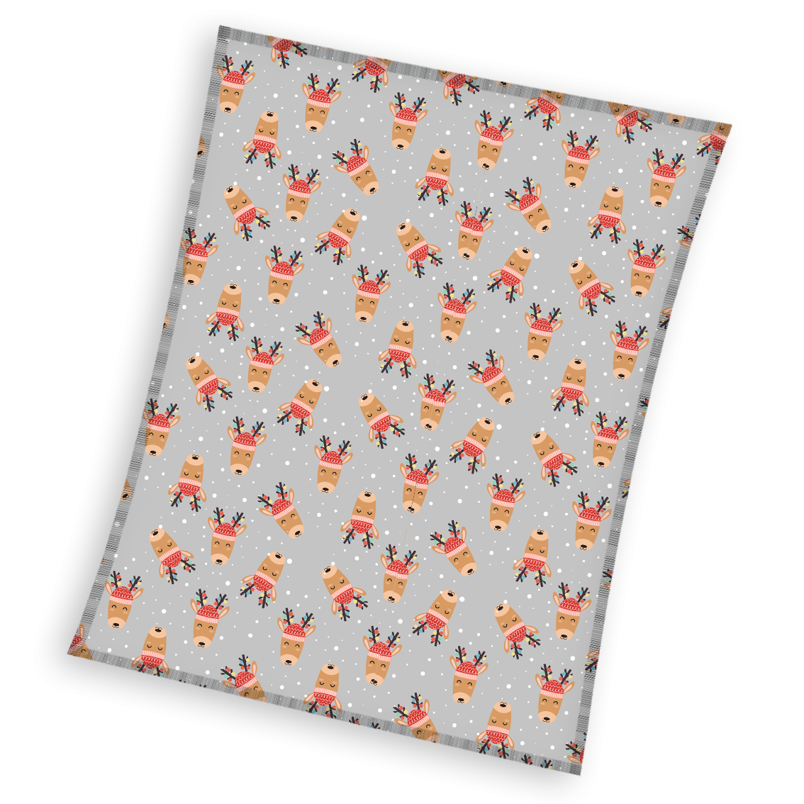 Koc świąteczny flanelowy 130x170 Carbotex