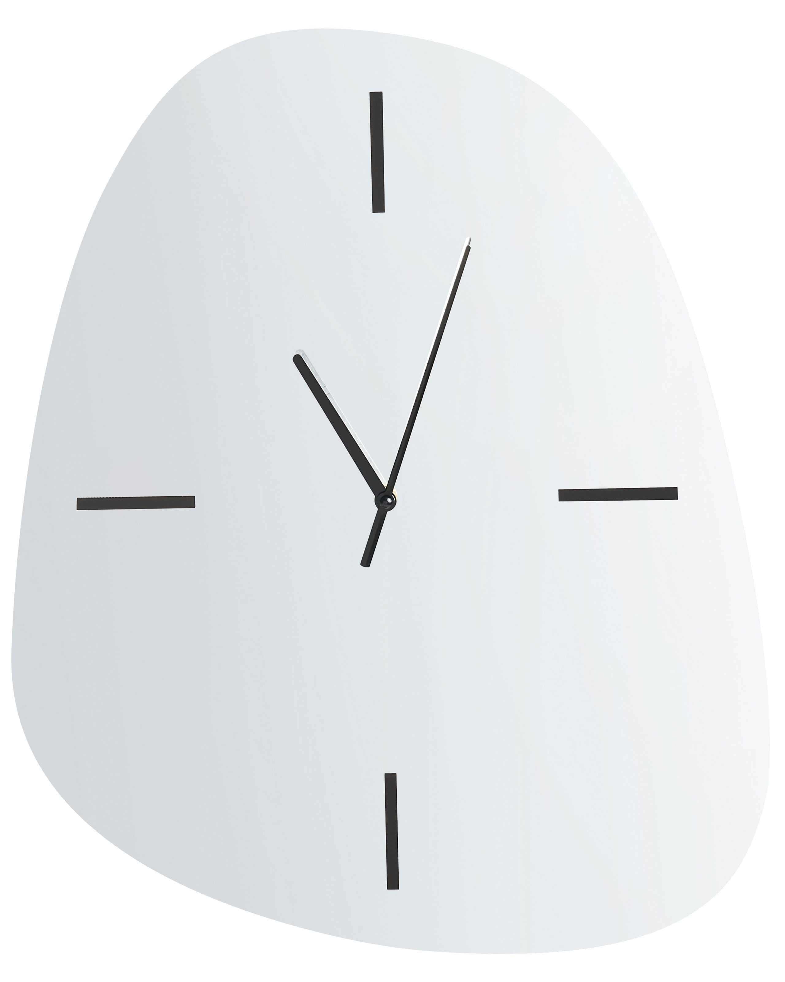 Zegar ścienny wiszący 54 x 45 cm lustrzane wykończenie
