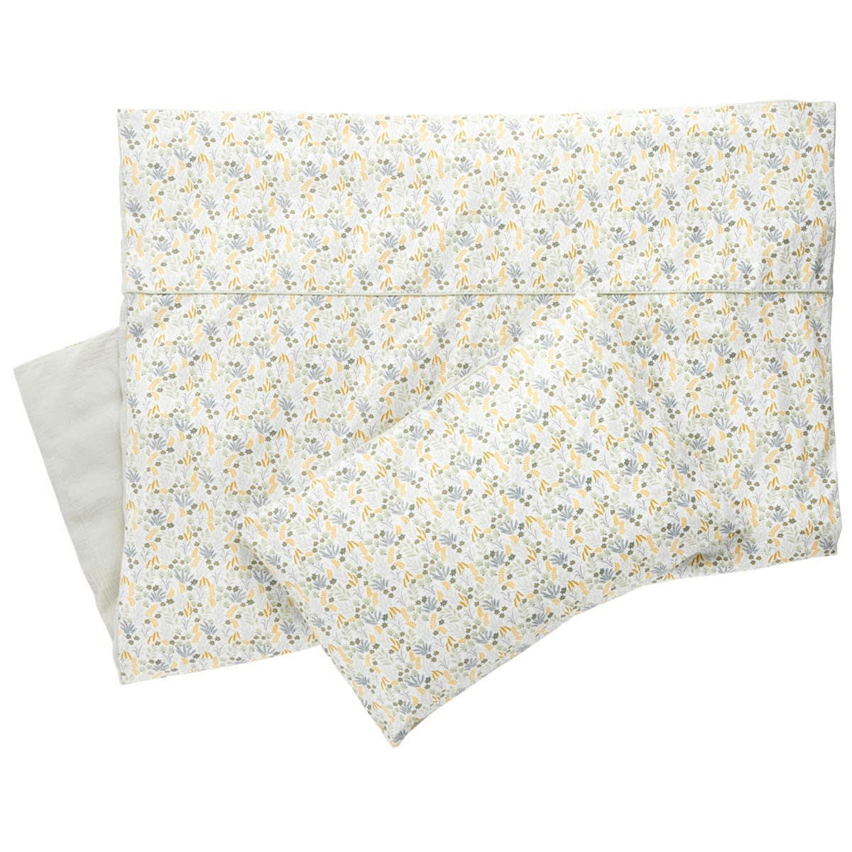 PROMENONS NOUS - Housse de couette 100x135cm en coton vert tilleul