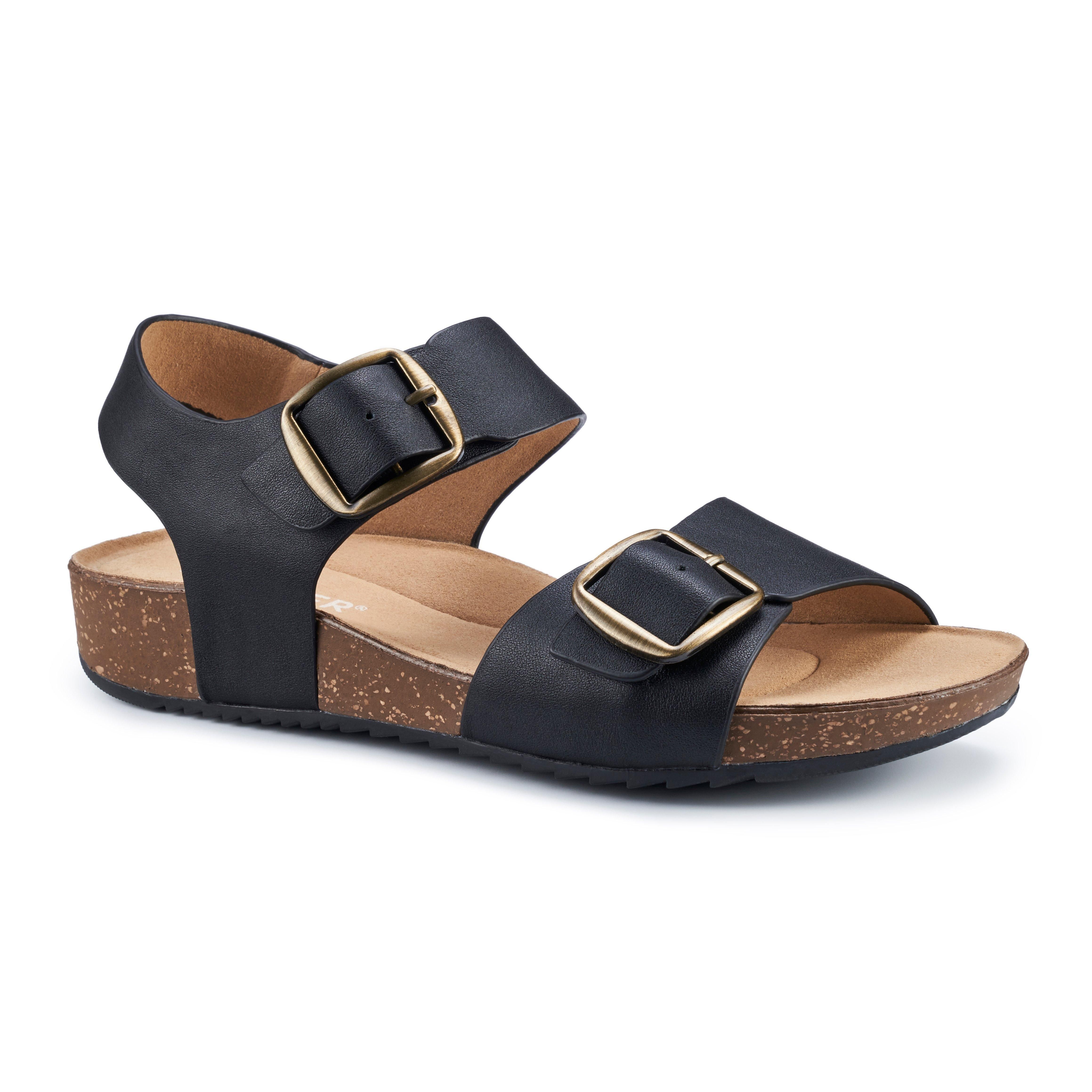 Hotter Tourist II' Cork Wedge Sandals