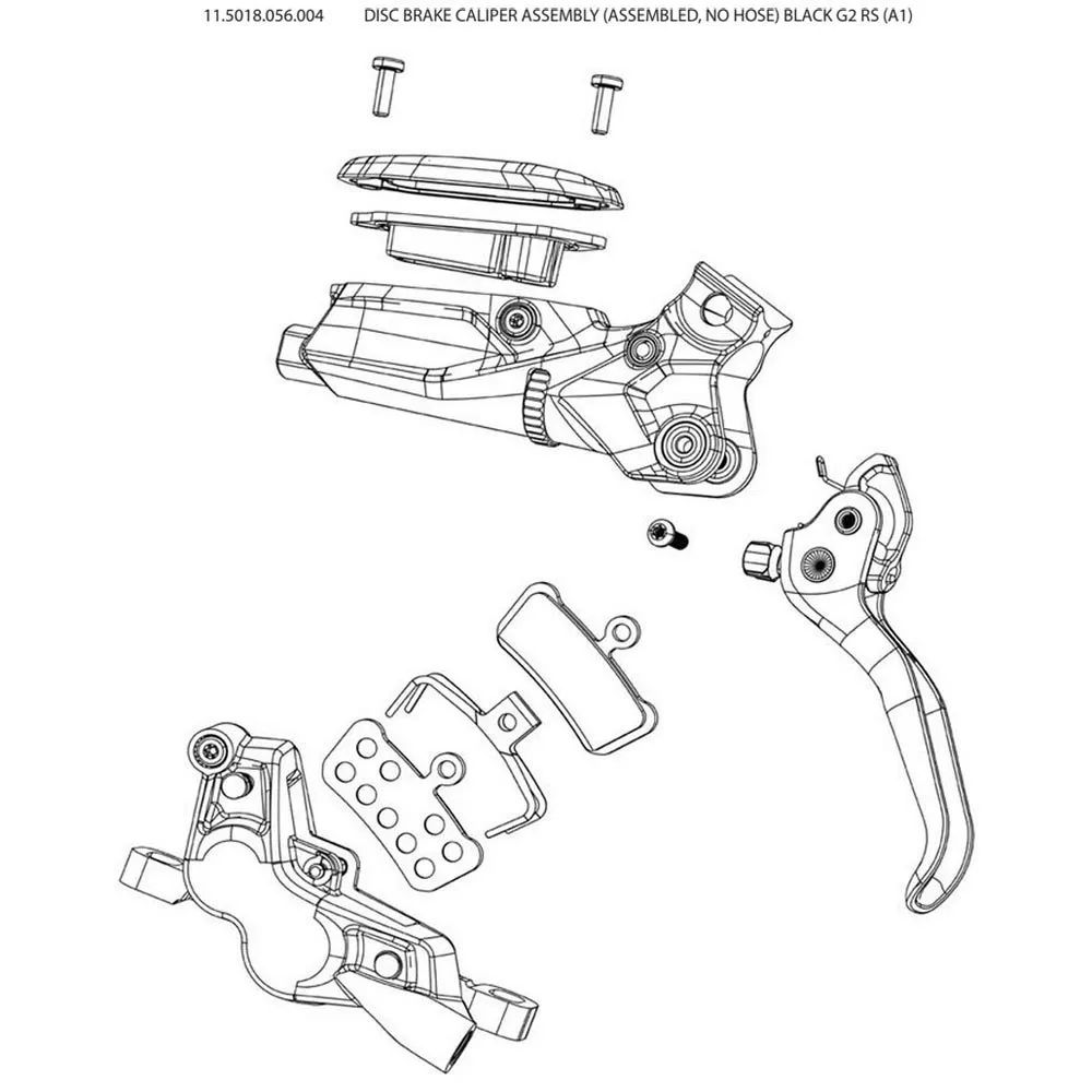 Sram G2 RS A2 disc brake caliper