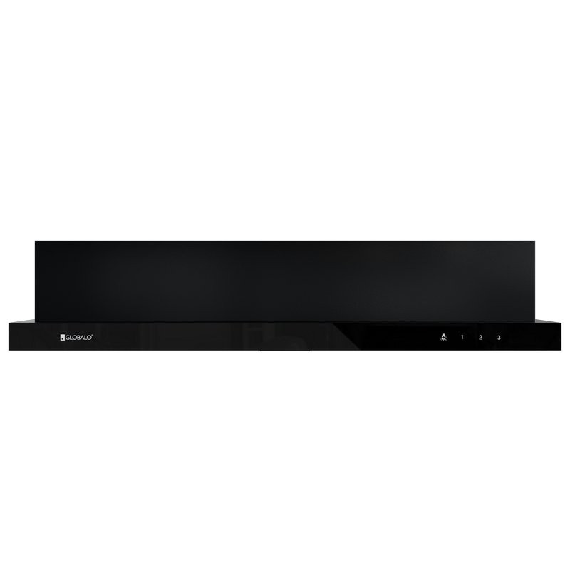 GLOBALO Okap teleskopowy 90cm TESLO 90.1 black 570 m3/h *