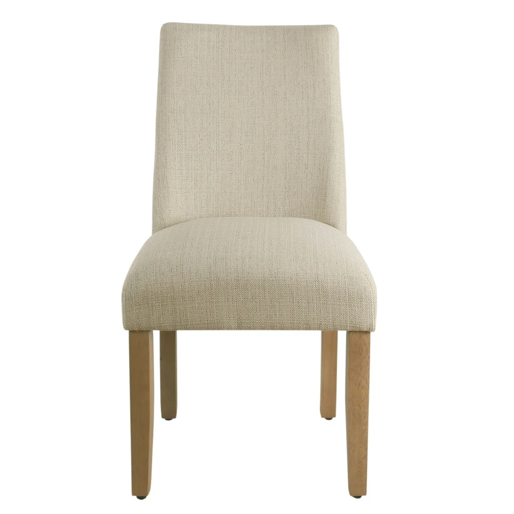 The Gray Barn Dragonfly Curved Back Stain-resistant Textured Linen Single Dining Chair