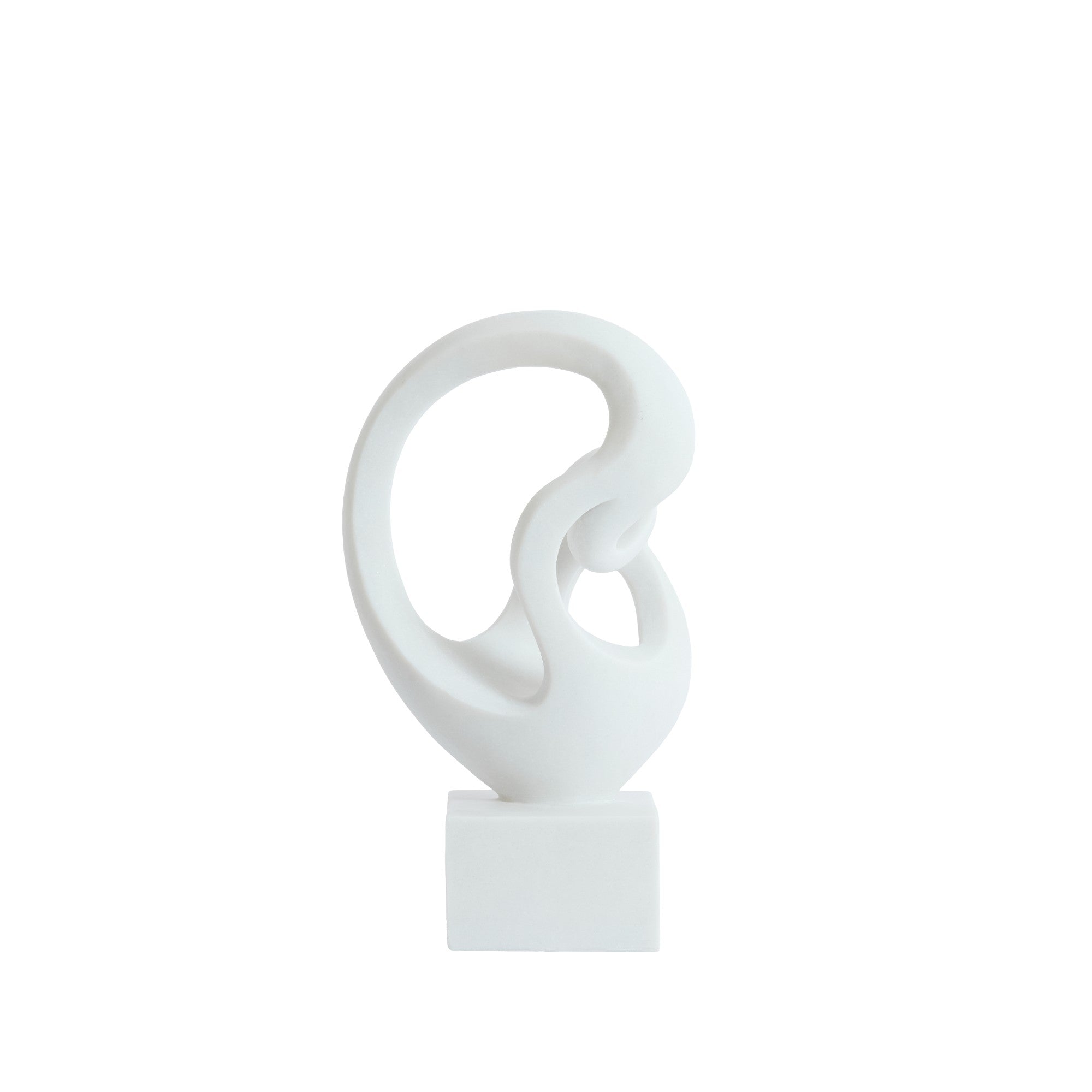 Light & Living ornament Felicia - wit - 25x16.5x42.5cm