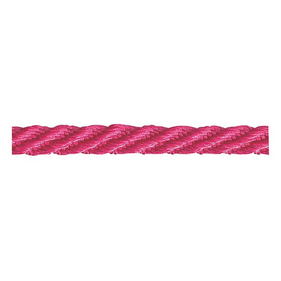 Berisfords Shocking Pink Barley Twist Rope by the Metre