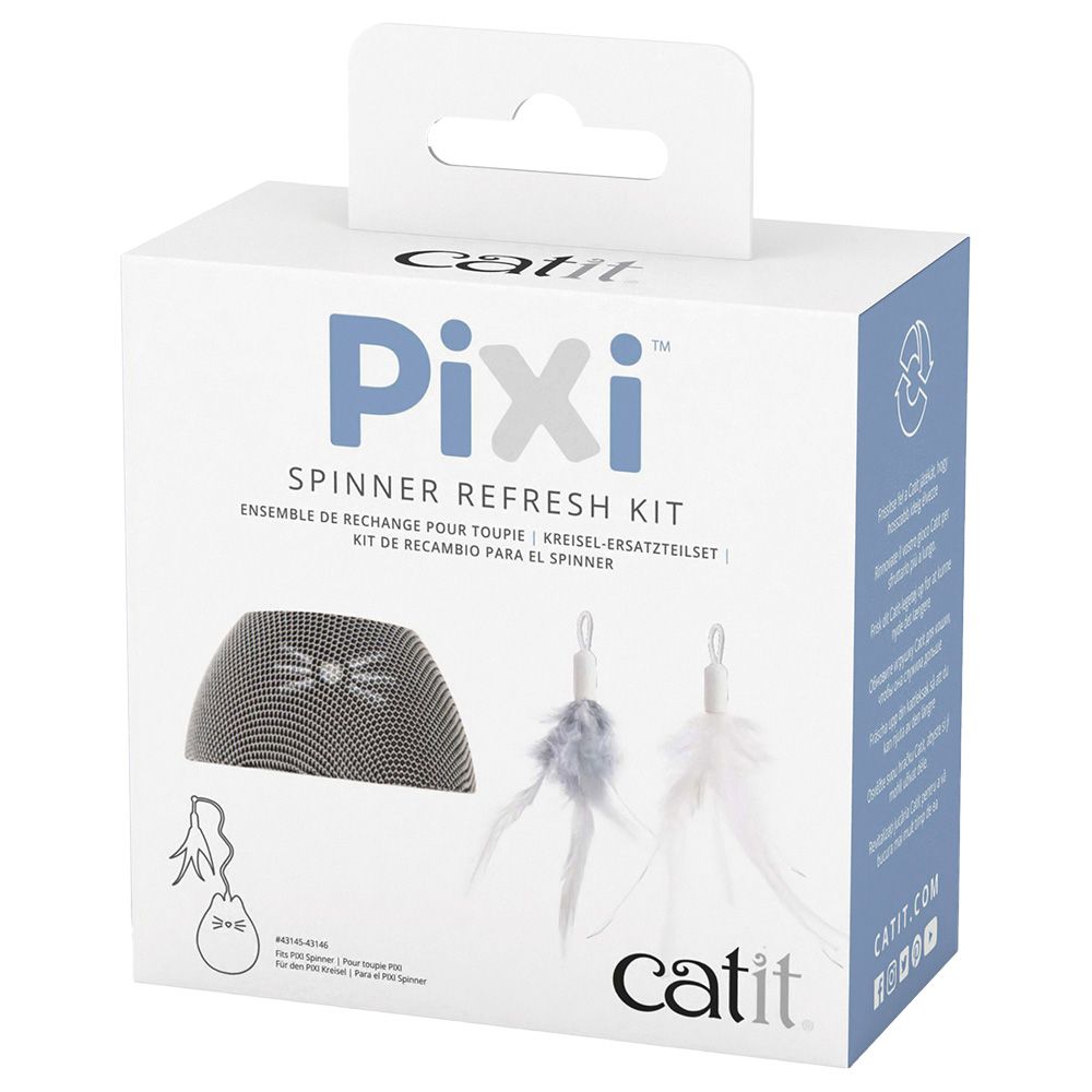 Catit Pixi Interactive Spinner Cat Toy