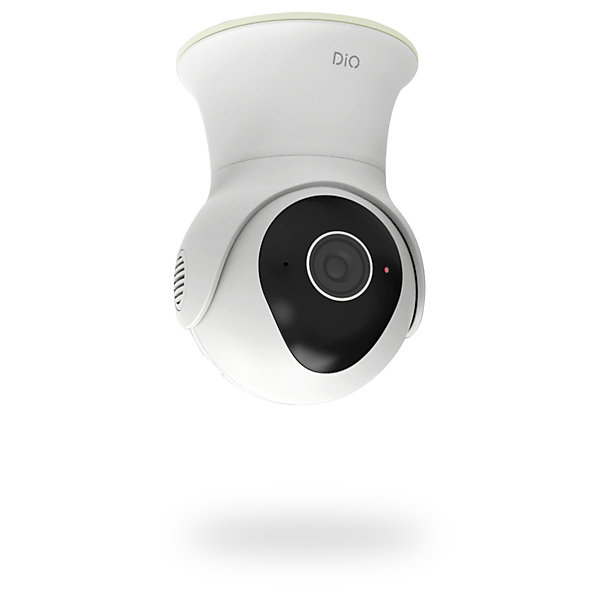 Caméra de surveillance rotative Wi-Fi int/ext - 1080p - DiO