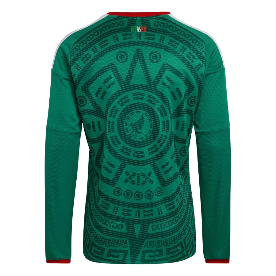 Mexico Home Fan Jersey Long Sleeve Shirt 2026 World Cup