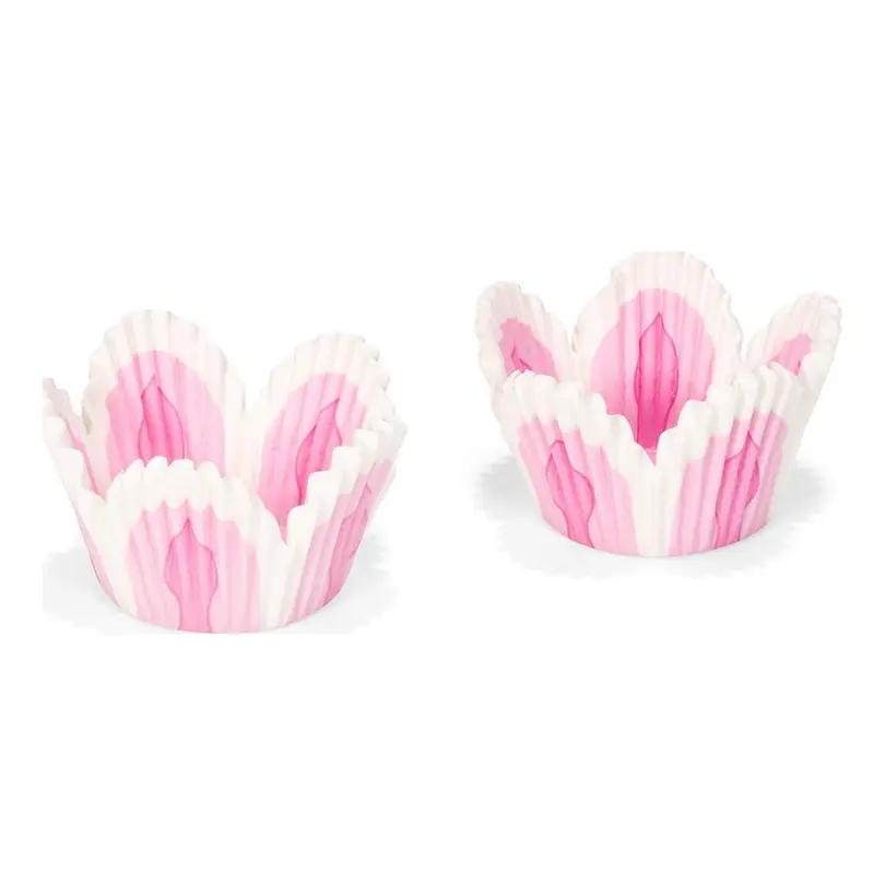 Muffinform Blumenform