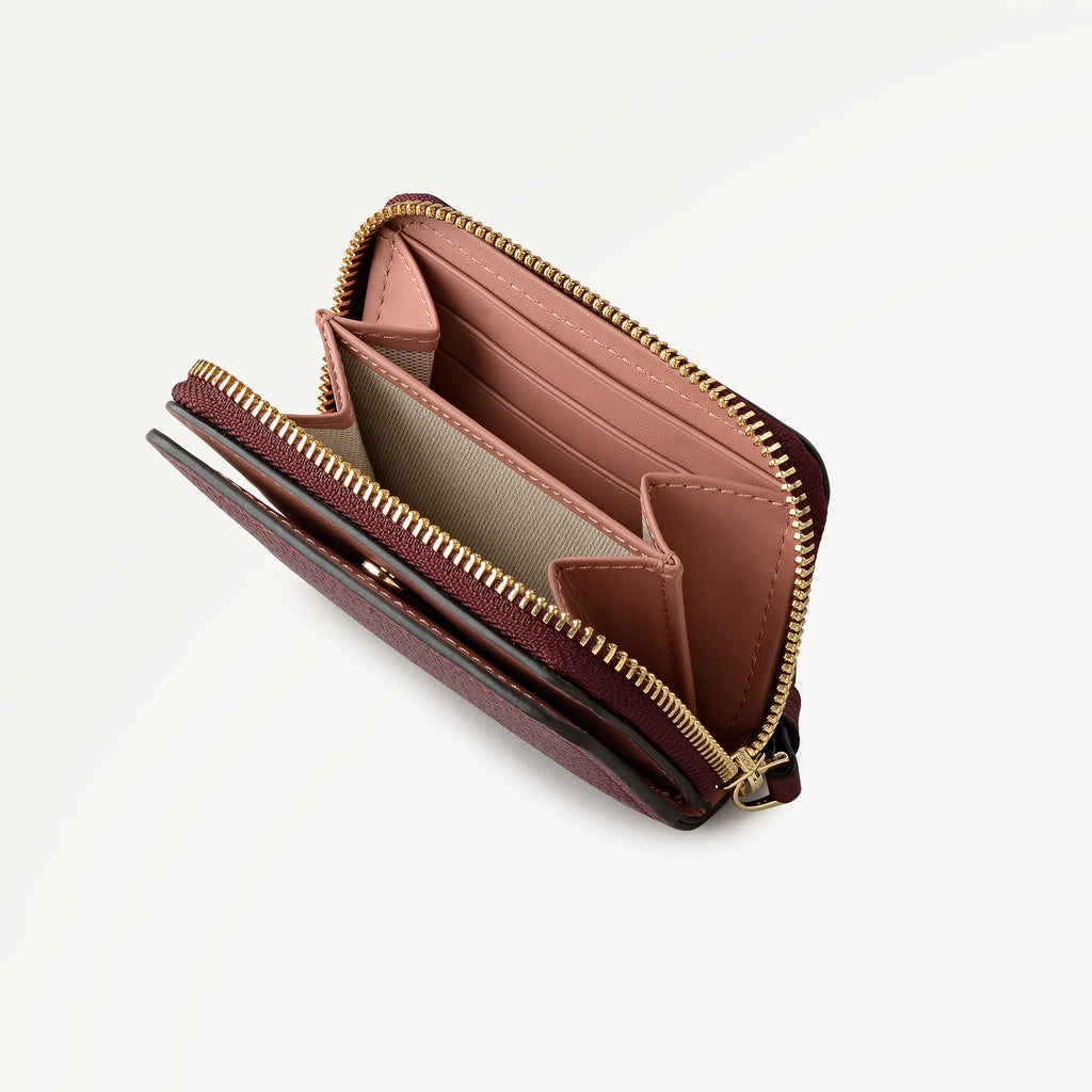 Fountain Park - Small Zip Around Purse