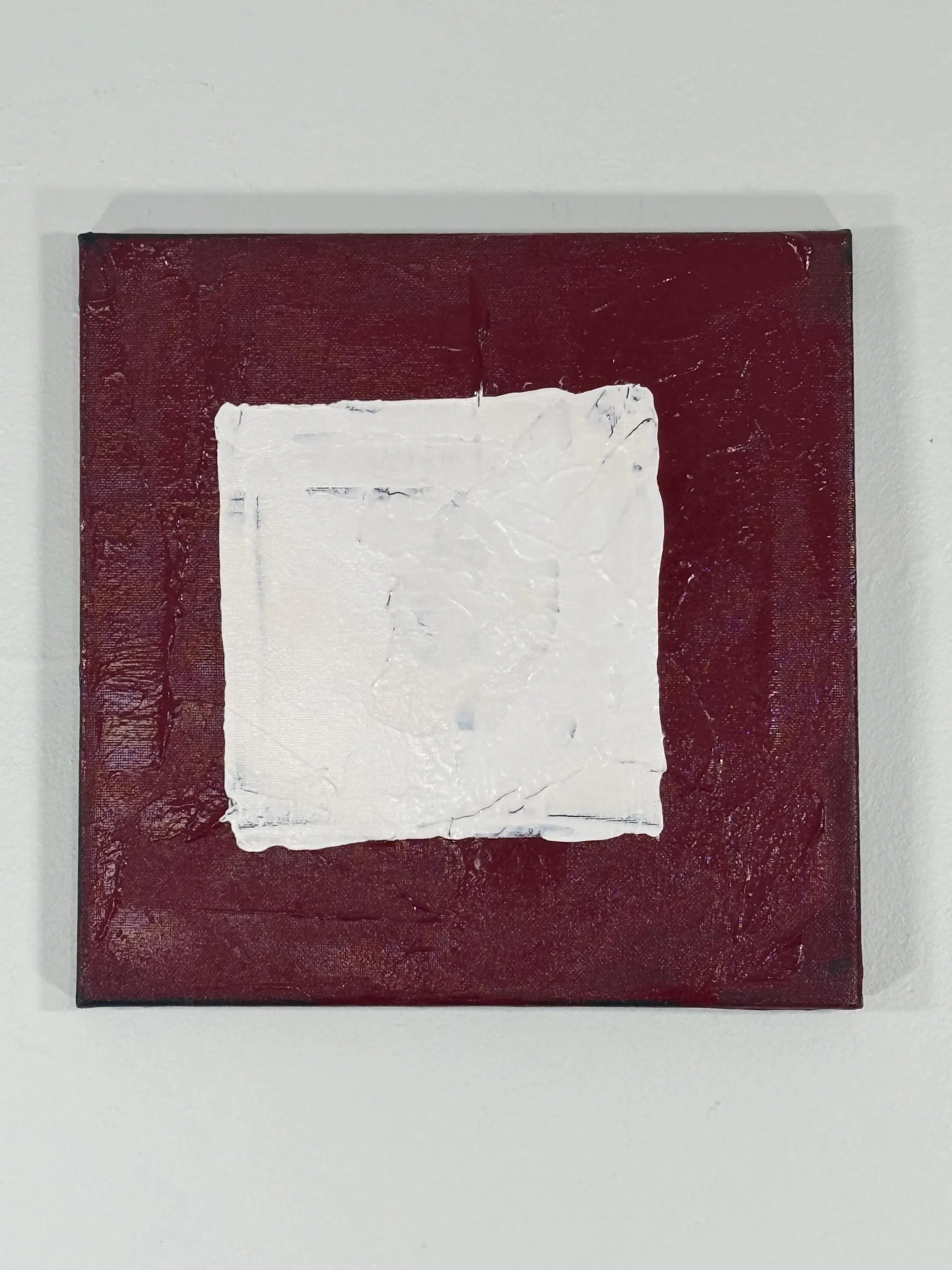 Sealed Over Abstract Painting | Textured Contemporary Wall Art, Acrylic Canvas