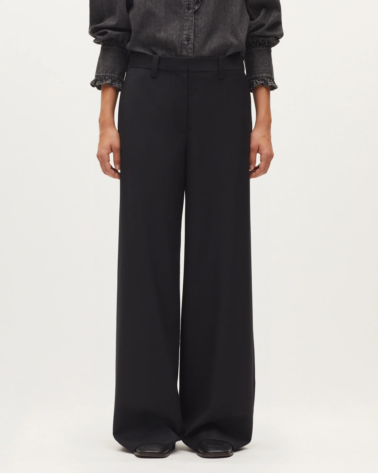 Pantalon large fluide