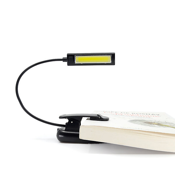 Lampe de lecture rechargeable à LED et avec pince - EasyMate - 330310