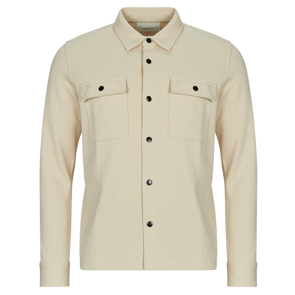 Selected - SLHJACKIE SWEAT JACKET - Ecru
