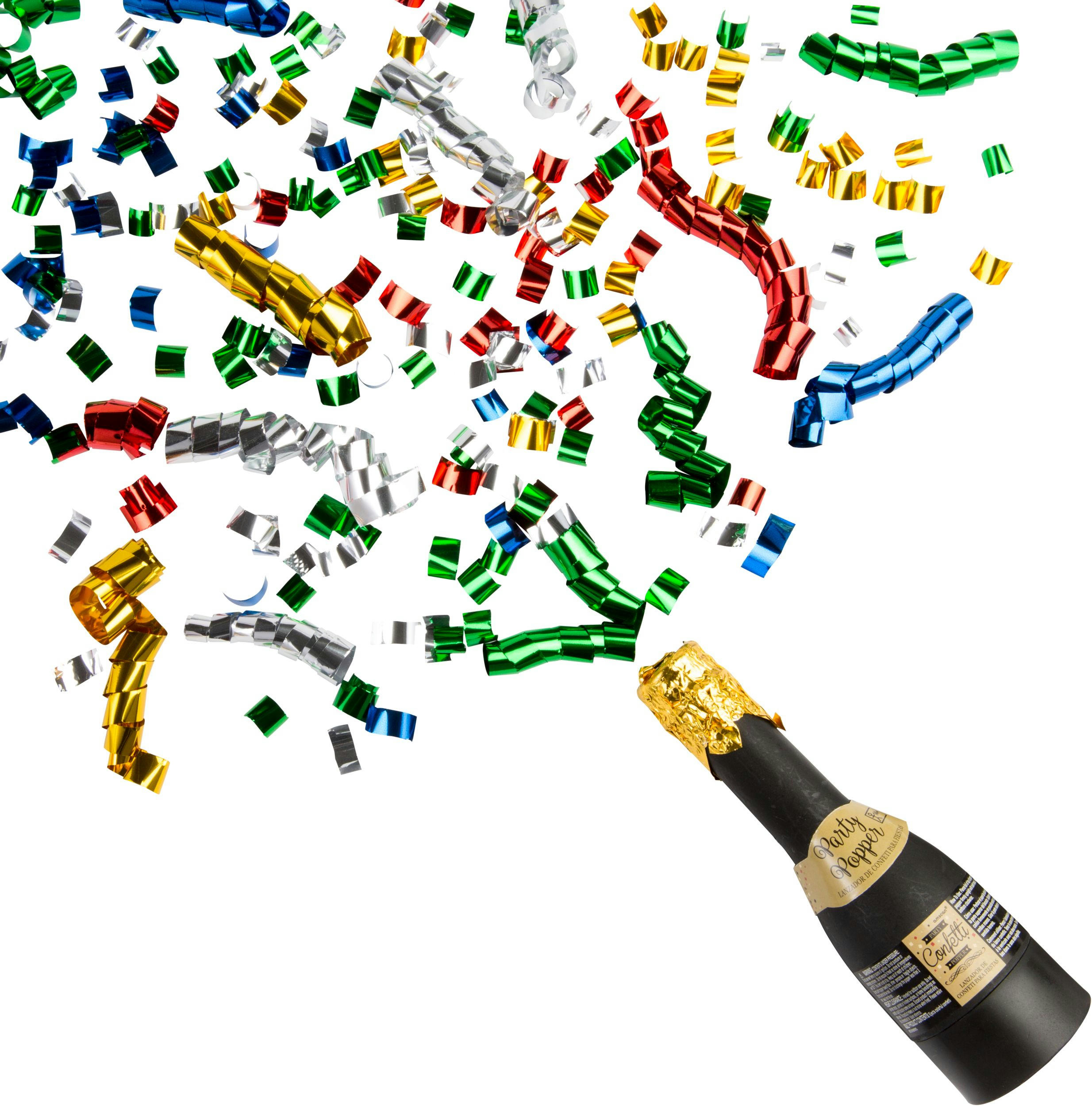 Bottle Confetti Popper, 2-in