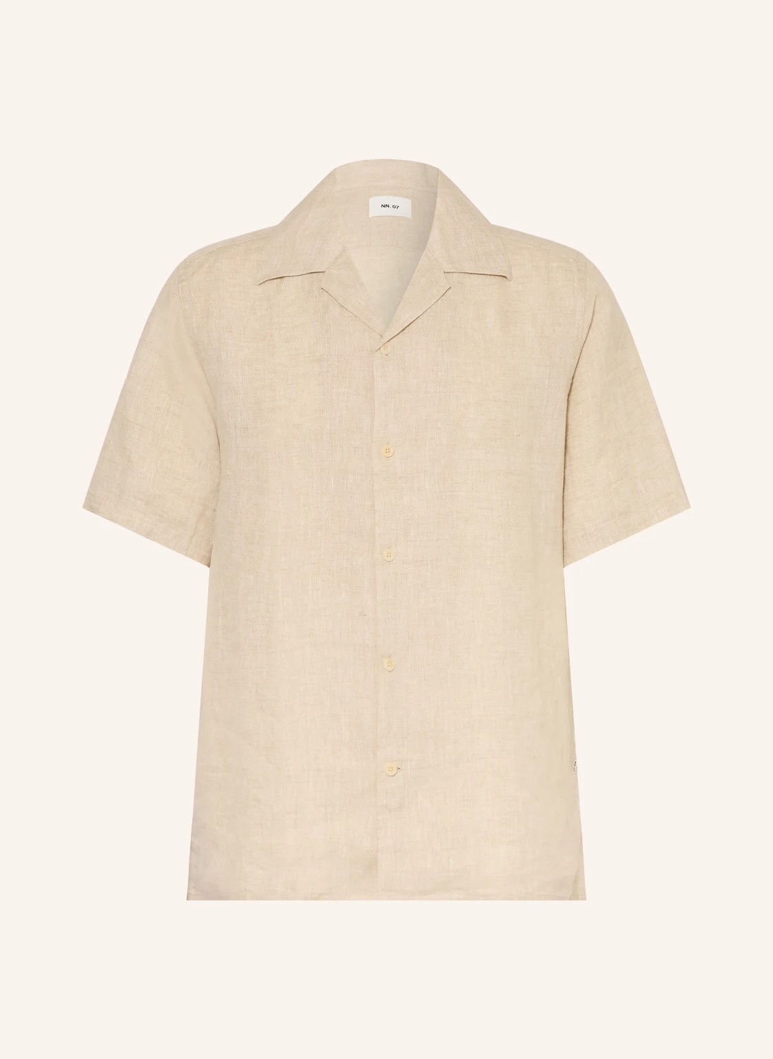 NN.07 Resorthemd JULIO Comfort Fit aus Leinen