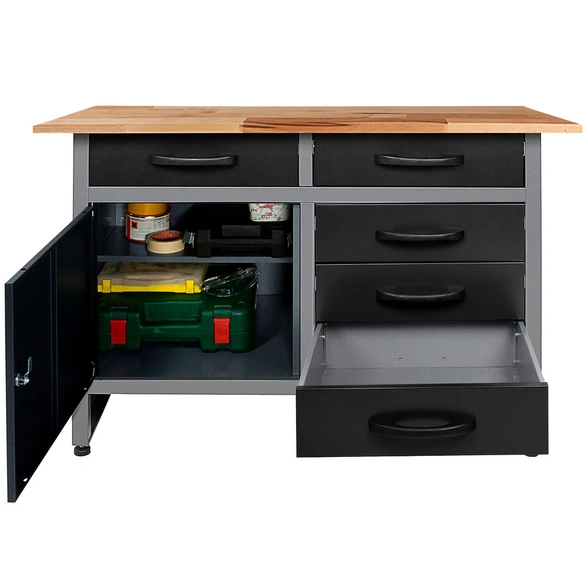 Werkbank »Holger«, BxHxT: 120 x 85 x 60 cm, Metall